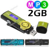 3 em 1 - Pen Drive+MP3 Player+Radio FM 2GB